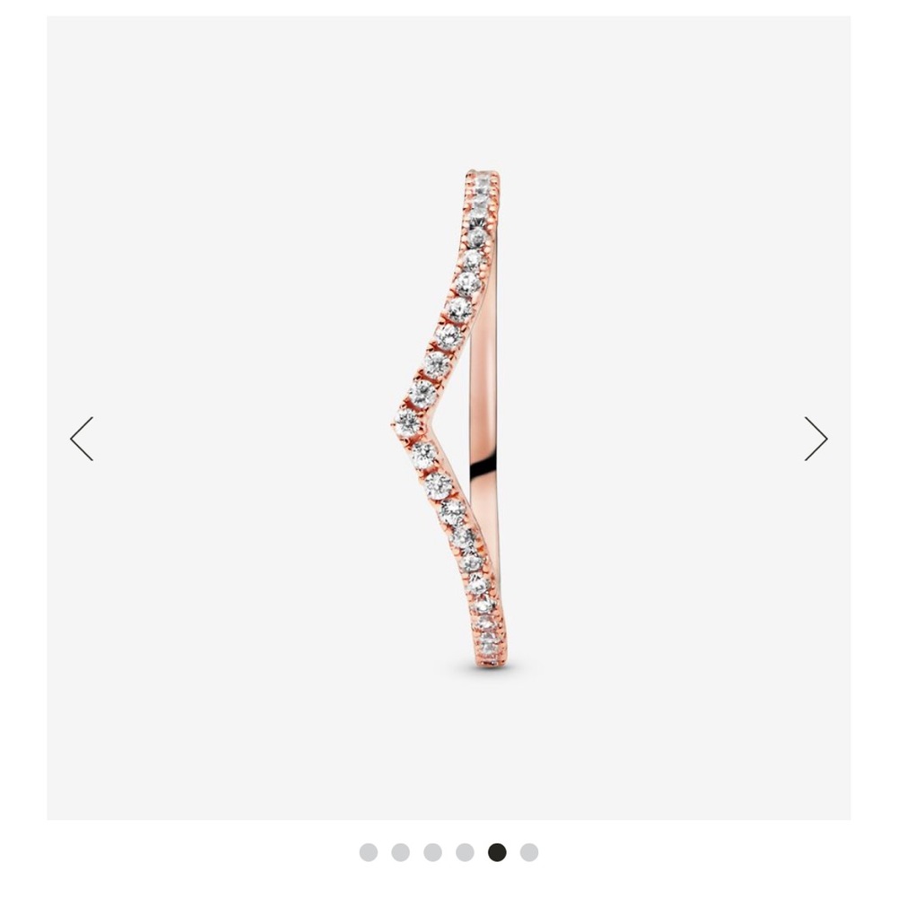 Pandora Wishbone Ring